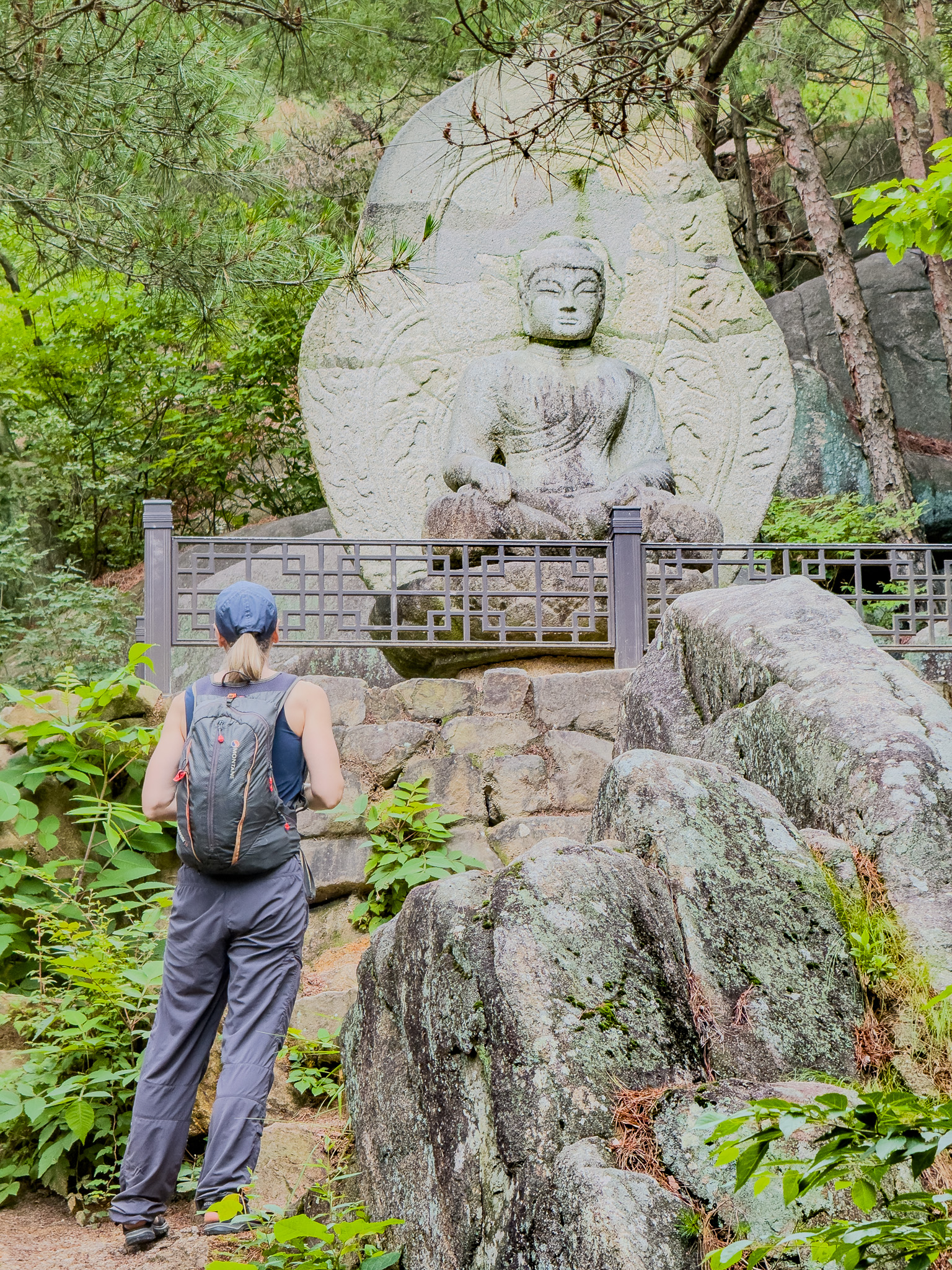 The sacred mountain at Geongju