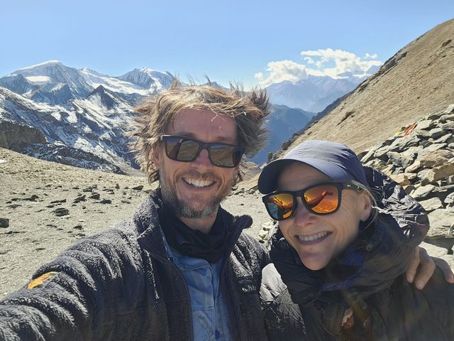 Windswept on Bagala La