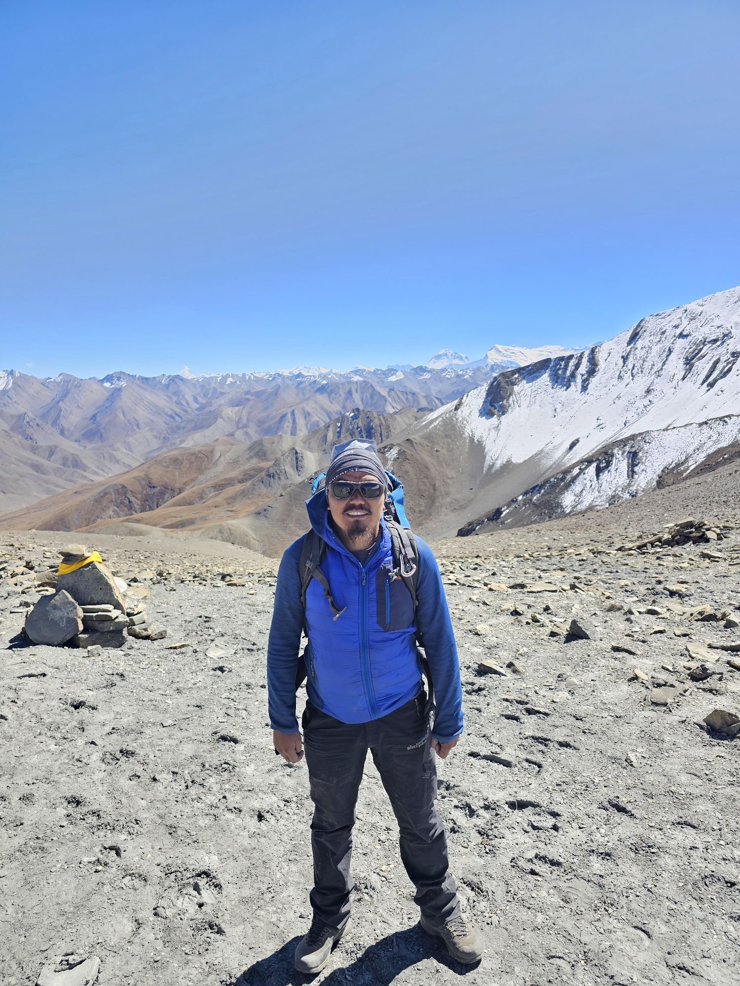 Norbu Lama, guide, joker, friend.